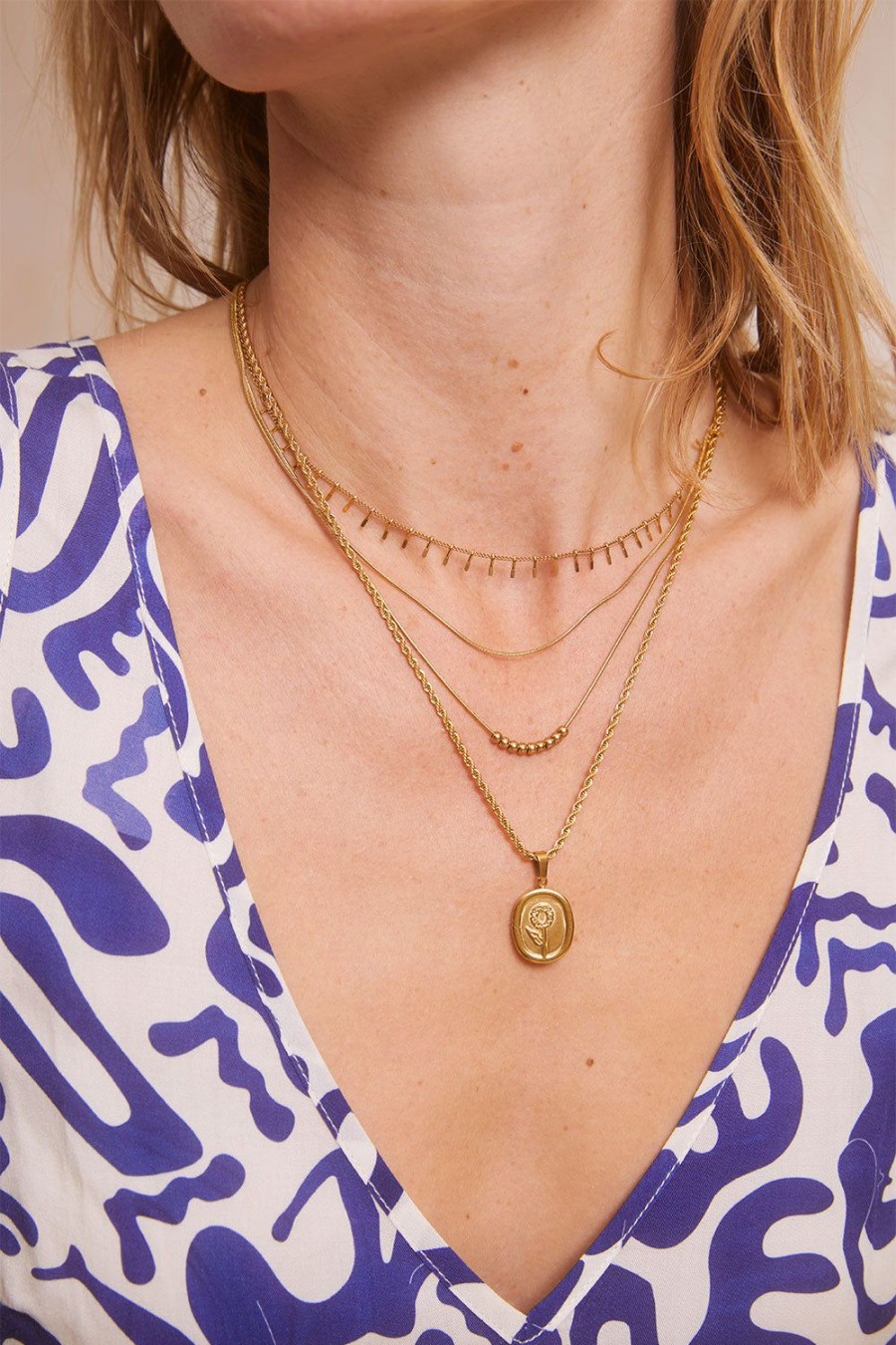 Accessoires Soi Paris | Collier Tournesol