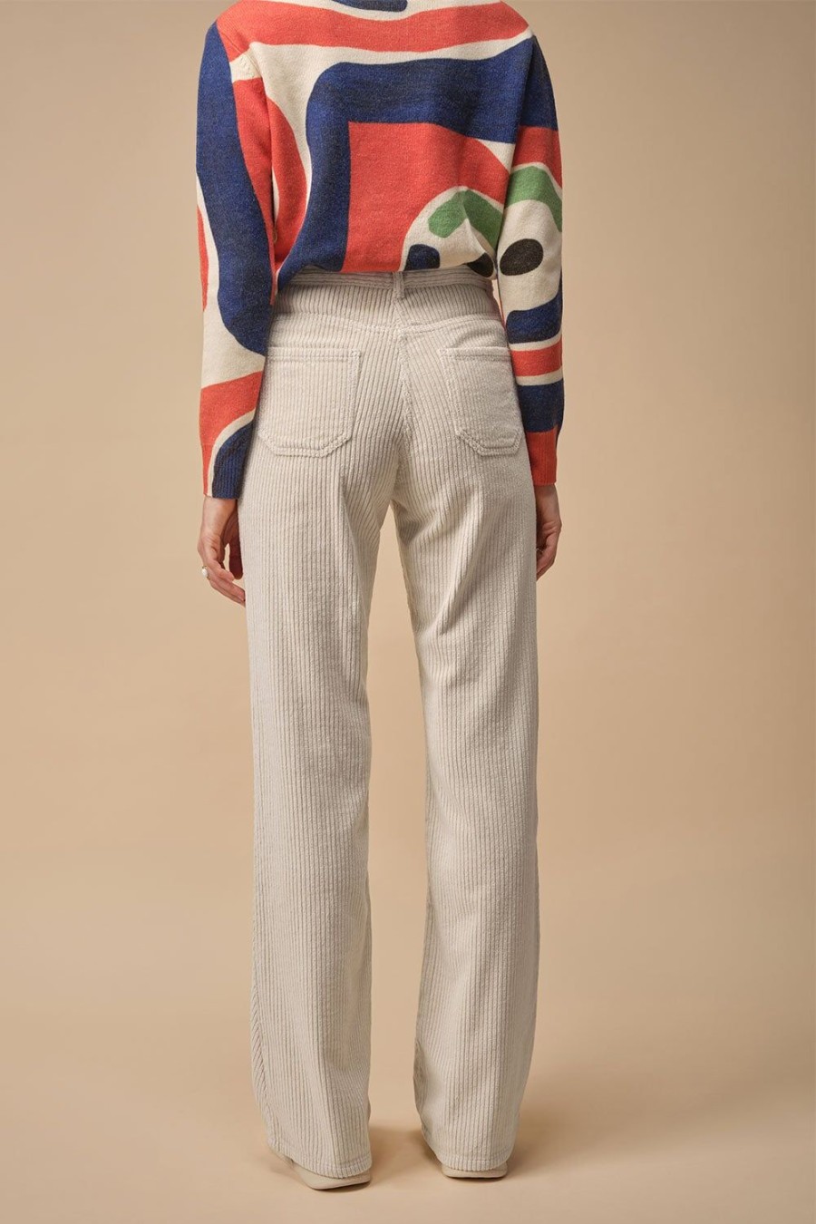 Vetements Soi Paris | Pantalon Idealiste En Velours Brume